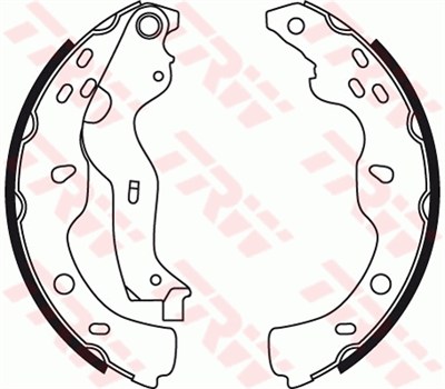 FREN BALATASI PABUÇLU ARKA FIAT SEDICI 1.6 16V 06-14, 1.9 D MULTİJET 06-11 