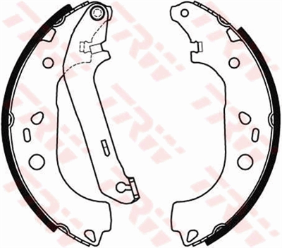 FREN BALATASI PABUÇLU ARKA FORD TOURNEO CONNECT 1.8 16V 02-13, 1.8 TDCİ 02-13 