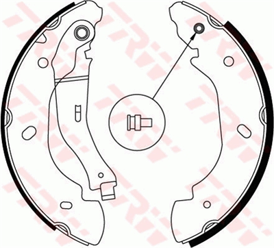 FREN BALATASI PABUÇLU ARKA FORD TRANSIT 2.0 Dİ 00-06, 2.0 TDCİ 02-06 
