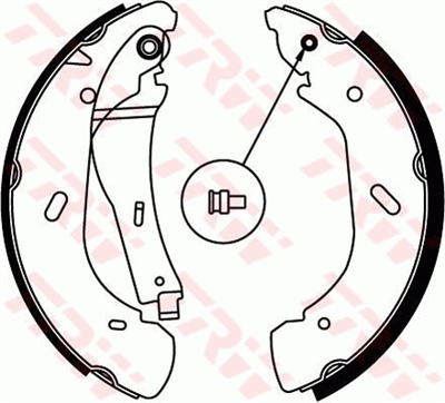 FREN BALATASI PABUÇLU ARKA FORD TRANSIT 2.0 Dİ 00-06, 2.3 16V RWD 00-06, 2.4 Dİ RWD 00-06 