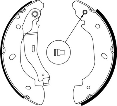 FREN BALATASI PABUÇLU ARKA FORD TRANSIT 2.0 Dİ 00-06, 2.0 TDCİ 02-06 