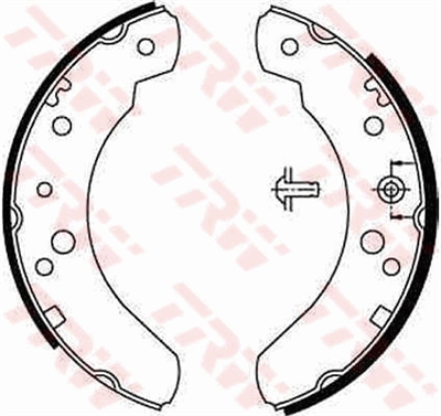 FREN BALATASI PABUÇLU ARKA FORD TRANSIT 2.5 D 83-86, 1.6 77-86 