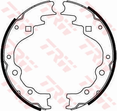 FREN BALATASI PABUÇLU ARKA KIA BESTA 2.2 D 92-03, BONGO 2.4 TDCİ 03=>, 2.5 CRDİ 12=>,K2500 2.5 D 03=>, 2.5 CRDİ 10=>, K2700 2.7 D 99=>, K2900 2.9 CRDİ 08=>, PREGIO 2.5 D 95-04 