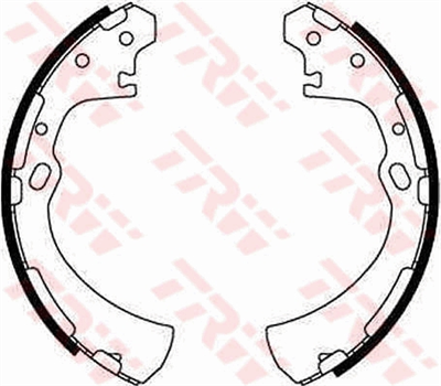 FREN BALATASI PABUÇLU ARKA NISSAN PICK-UP 2.4 92-96, 2.4 4WD 88-96, 2.4 İ 12V 92-98, 2.5 D 87-98 