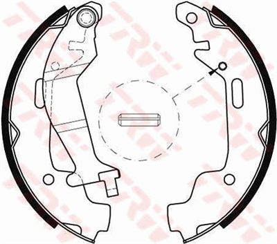 FREN BALATASI PABUÇLU ARKA OPEL AGILA 1.0 12V 00-07, 1.2 16V 00-07 