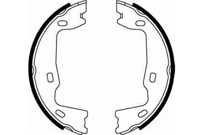 FREN BALATASI PABUÇLU ARKA OPEL ASTRA F 1.8 İ 16V 93-98, 2.0 İ 92-98, 2.0 İ 16V 95-98 