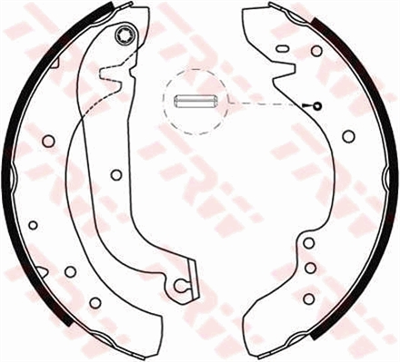 FREN BALATASI PABUÇLU ARKA RENAULT TRAFIC 2.1 D 80-89, MASTER I 28-35 2.0 86-98, 30 2,2 80-98, 28-35 2.1 D 80-98, 28-35 2.5 D 89-98 
