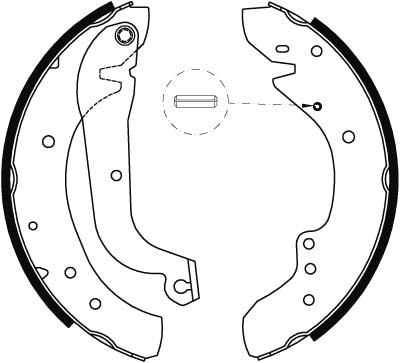 FREN BALATASI PABUÇLU ARKA RENAULT TRAFIC 2.1 D 80-89, MASTER I 28-35 2.0 86-98, 30 2,2 80-98, 28-35 2.1 D 80-98, 28-35 2.5 D 89-98 