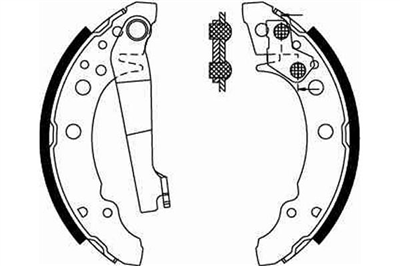 FREN BALATASI PABUÇLU ARKA SEAT IBIZA II 1.0 İ 96-02, 1.0 93-96, 1.3 İ 93-99, 1.4 97-99, 1.4 İ 16V 97-02, 1.6 İ 93-02 