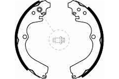 FREN BALATASI PABUÇLU ARKA SUBARU FORESTER 2.0 AWD 97-02, 2.0 S T AWD 98-02 