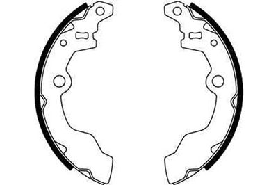 FREN BALATASI PABUÇLU ARKA SUBARU JUSTY I 1000 84-95, 1000 4WD 84-94, 1200 87-95, 1200 4WD 86-96 