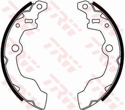 FREN BALATASI PABUÇLU ARKA SUBARU JUSTY I 1000 84-95, 1000 4WD 84-94, 1200 87-95, 1200 4WD 86-96 