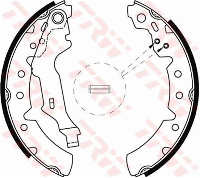 FREN BALATASI PABUÇLU ARKA TOYOTA CARNIA E 1.6 93-97, 1.6 16V 95-97, 1.8 95-97, 2.0 İ 93-97, 2.0 GLİ 92-97, 2.0 GTİ 92-94, 2.0 D 92-96, CARNIA II 2.0 D 88-92, COROLLA 1.4 97-99, 1.4 16V 00-01, 1.6 16V 99-01, 1.9 D 00-01 