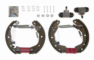 FREN BALATASI PABUÇLU KİT ARKA GS8542 + BWD119 (2Adet) + Aksesuar ile beraber OPEL ASTRA F 1.4 İ 91-98, 1.4 91-98, 1.4 Sİ 92-98, 1.4 İ 16V 96-98, 1.6 İ 92-98, 1.6 İ 16V 94-98, 1.7 D 92-98, CORSA B 1.0 İ 12V 96-00, 1.2 İ 93-00, 1.2 İ 16V 98-00, 1.4-1.