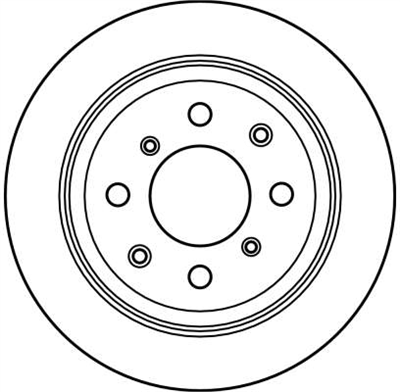 FREN DİSKİ ARKA 4 BİJON, BOYALI, 239 MM HONDA ACCORD III 2.0 EX 85-90, 2.0 İ 16V 87-87 