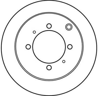 FREN DİSKİ ARKA 4 BİJON, BOYALI, 262 MM MITSUBISHI LANCER VII 1.3-1.6 03-13 