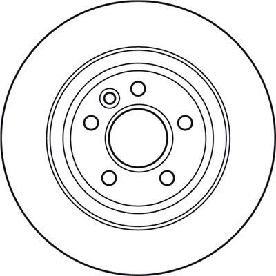 FREN DİSKİ ARKA 5 BİJON, 308 MM VOLVO S80 II 2.0 08-12, 2.5 T 06-11, 3.2 06=>, 3.2 AWD 07-10, 4.4 V8 AWD 06-12, 2.0 TDİ 08-11, 2.4 D 06=>, XC70 CROSS COUNTRY 05-07
