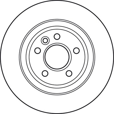FREN DİSKİ ARKA 5 BİJON, 308 MM VOLVO S80 II 2.0 08-12, 2.5 T 06-11, 3.2 06=>, 3.2 AWD 07-10, 4.4 V8 AWD 06-12, 2.0 TDİ 08-11, 2.4 D 06=>, XC70 CROSS COUNTRY 05-07
