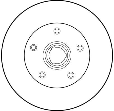 FREN DİSKİ ARKA 5 BİJON, BOYALI, 226 MM SEAT TOLEDO 2.0 16V 93-99 