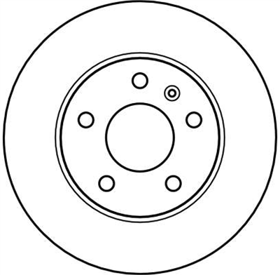FREN DİSKİ ARKA 5 BİJON, BOYALI, 264 MM OPEL ASTRA G 2.0 Dİ 98-05, 2.0-1.8 16V 98-05 
