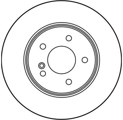 FREN DİSKİ ARKA 5 BİJON, BOYALI, 290 MM MERCEDES-BENZ E SERİSİ E 240 97-00, E 280 96-02, E 320 95-02, E 320 4-MATİC 97-02, E 420 96-97, E 430 4-MATİC 99-02, E 270 CDİ 99-02, E 300 TD 96-99, E 320 CDİ 99-02 