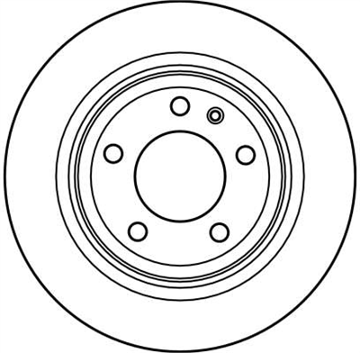 FREN DİSKİ ARKA 5 BİJON, BOYALI, 300 MM BMW 5 518 İ 89-95, 520 İ 87-90, 525-530 88-90, 535 İ 87-93 