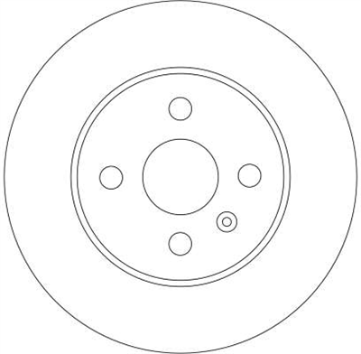 FREN DİSKİ ARKA BOYAL, 4 BİJON, 264 MM OPEL MERİVA MPV 1.6 16 03-06, 1.7 DTİ 03-10, 1.8 03-10 