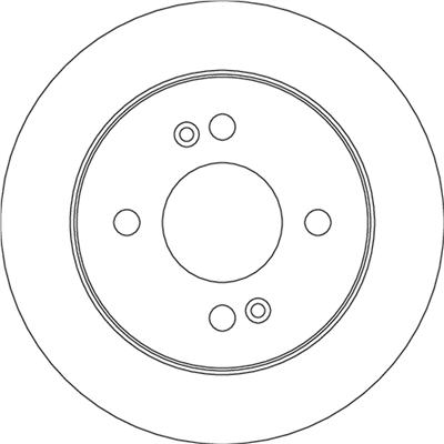 FREN DİSKİ ARKA BOYALI, 4 BİJON, 234 MM HYUNDAI İ10 1.0 11-17, 1.1-1.2 08-13, 1.1 CRDİ 08-11 