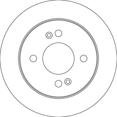FREN DİSKİ ARKA BOYALI, 4 BİJON, 234 MM HYUNDAI İ10 1.0 11-17, 1.1-1.2 08-13, 1.1 CRDİ 08-11 