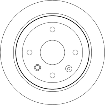 FREN DİSKİ ARKA BOYALI, 4 BİJON, 257 MM CHEVROLET AVEO / KALOS SEDAN 1.4 05-07, LACETTI 1.4 16V 05=>, 1.6-1.8 05=>, 2.0 D 07=>, NUBIRA SEDAN 1.4 06-08, 1.6 05-11, 1.8 05-09, 2.0 D 05-11 