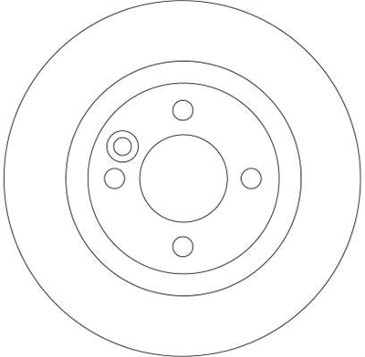 FREN DİSKİ ARKA BOYALI, 4 BİJON, 259 MM MINI MINI COOPER 01-06 
