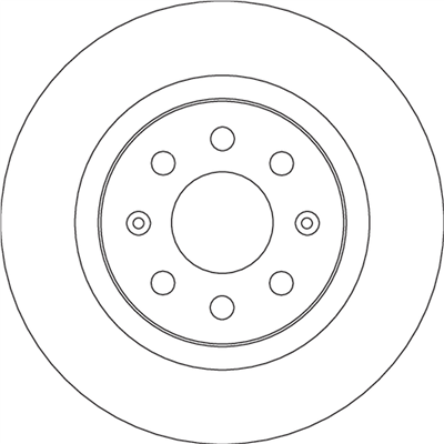 FREN DİSKİ ARKA BOYALI, 4 BİJON, 264 MM FIAT GRANDE PUNTO 1.9 D MULTİJET 05=>, 1.4 05-07 