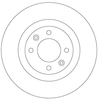 FREN DİSKİ ARKA BOYALI, 4 BİJON, 290 MM PEUGEOT 3008 I 1.6 GTİ 10-14, 308 CC 1.6 THP 10-14, 3008 MPV 2.0 HDİ HYBRİD4 11-16 