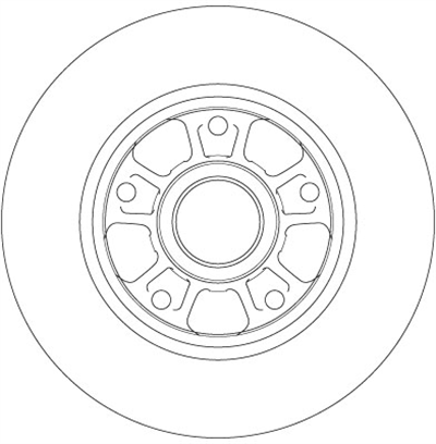 FREN DİSKİ ARKA BOYALI, 5 BİJON, 260 MM RENAULT MEGANE III HB 1.2 TCE 12=>, 1.4 TCE 09=>, 1.6 16V 08=>, 2.0 TCE 08=>, 1.5-1.9 DCİ 08=>, 1.6 DCİ 11=>, 2.0 DCİ 09=>, FLUENCE 1.5 DCİ 10=>, 1.6-2.0 16V 10=>, 1.6 13=> 