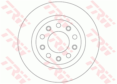 FREN DİSKİ ARKA BOYALI, 5 BİJON, 264 MM ALFA ROMEO GIULIETTA 1.4 TB 10=>, 1.4 BİFUEL 11-17, 1.6-2.0 JTDM10=> 
