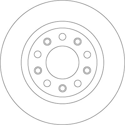 FREN DİSKİ ARKA BOYALI, 5 BİJON, 264 MM ALFA ROMEO GIULIETTA 1.4 TB 10=>, 1.4 BİFUEL 11-17, 1.6-2.0 JTDM10=> 