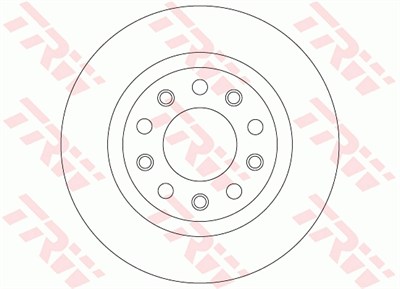 FREN DİSKİ ARKA BOYALI, 5 BİJON, 264 MM ALFA ROMEO GIULIETTA 1.4 TB 10=>, 1.4 BİFUEL 11-17, 1.6-2.0 JTDM10=> 