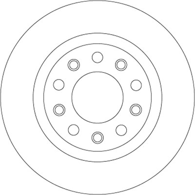 FREN DİSKİ ARKA BOYALI, 5 BİJON, 264 MM ALFA ROMEO GIULIETTA 1.4 TB 10=>, 1.4 BİFUEL 11-17, 1.6-2.0 JTDM10=> 