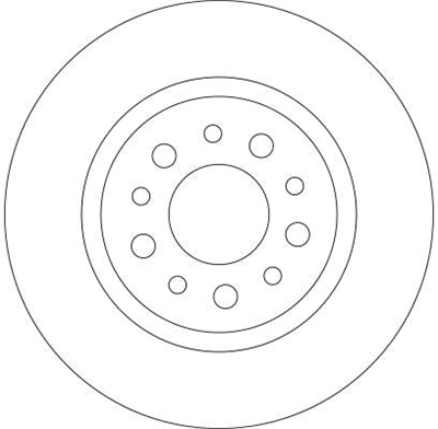 FREN DİSKİ ARKA BOYALI, 5 BİJON, 276 MM ALFA ROMEO 147 3.2 GTA 03-10 