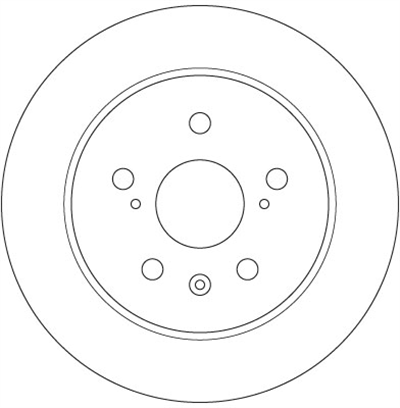 FREN DİSKİ ARKA BOYALI, 5 BİJON, 278 MM SUZUKI SX4 1.5 06-10, 1.5 VVT 10=>, 1.5 VVT 4X4 10=>, 1.6 VVT 06=>, 1.6 VVT 4X4 06=> 