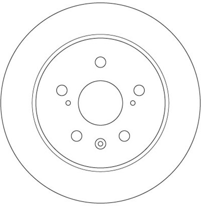 FREN DİSKİ ARKA BOYALI, 5 BİJON, 278 MM SUZUKI SX4 1.5 06-10, 1.5 VVT 10=>, 1.5 VVT 4X4 10=>, 1.6 VVT 06=>, 1.6 VVT 4X4 06=> 