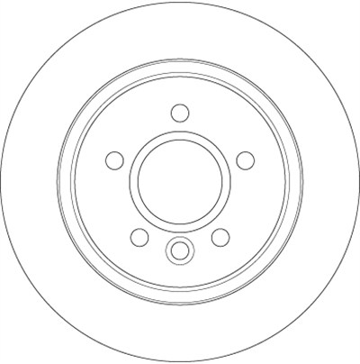 FREN DİSKİ ARKA BOYALI, 5 BİJON, 280 MM VOLVO V40 HB T2-T3 15=>, T2 GTDİ 12=>, T4-T5 14=>, T4-T5 AWD 13=>, D2-D4 12=>, D3 15=> 