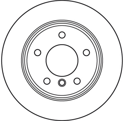FREN DİSKİ ARKA BOYALI, 5 BİJON, 280 MM BMW Z4 2.0 İ 05-09, 2.2 İ 03-05, 2.5 İ 02-09 