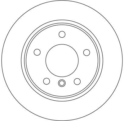 FREN DİSKİ ARKA BOYALI, 5 BİJON, 280 MM BMW 1 116 İ 04-11, 118 D 04-07, 118 İ 04-07 