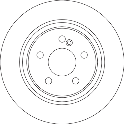 FREN DİSKİ ARKA BOYALI, 5 BİJON, 300 MM MEREDES-BENZ C SERİSİ C 180 KOMPRESSOR 07-14 