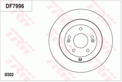 FREN DİSKİ ARKA BOYALI, 5 BİJON, 302 MM KIA SORENTO II 2.4 CVVT 09=>, 2.4 CVVT 4WD 09=>, 2.4 GDİ 12=>, 2.4 GDİ 4WD 12=>, 2.0 CRDİ 10=>, 2.0 CRDİ 4WD 10=>, 2.2 CRDİ 09=>, 2.2 CRDİ 4WD 09=> 