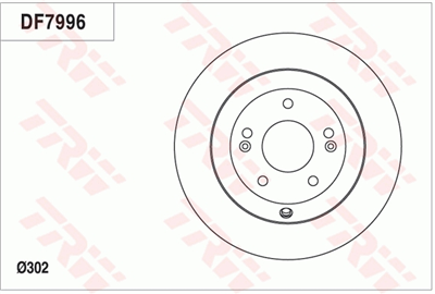 FREN DİSKİ ARKA BOYALI, 5 BİJON, 302 MM KIA SORENTO II 2.4 CVVT 09=>, 2.4 CVVT 4WD 09=>, 2.4 GDİ 12=>, 2.4 GDİ 4WD 12=>, 2.0 CRDİ 10=>, 2.0 CRDİ 4WD 10=>, 2.2 CRDİ 09=>, 2.2 CRDİ 4WD 09=> 