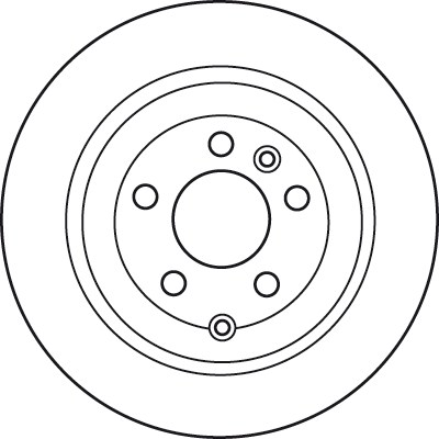 FREN DİSKİ ARKA BOYALI, 5 BİJON, 302 MM LAND ROVER FREELANDER 2 2.2 ED410-14, 2.2 TD4 4X4 06-14 