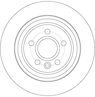 FREN DİSKİ ARKA BOYALI, 5 BİJON, 302 MM VOLVO S60 II 1.5-2.0 T3 15=>, T3-T4 10-15, 2.0 T 10-15,2.0 D2 15=>, 2.0 D3 15=>, S80 II T4 10=>, T4F 11=>, T5 13=>, 2.0 08-12, 2.0 T 10=>, T5 10-16, 2.5 T 12=>, T6 AWD 07-16, 3.2 10=>, 3.2 AWD 07-12, V60 I T3-T