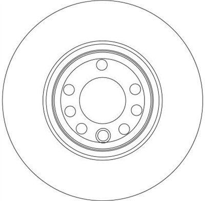 FREN DİSKİ ARKA BOYALI, 7 BİJON, 278 MM OPEL VECTRA C 1.6 16V 04-08, 1.8 02-08, 1.8 16V 02-08, 1.9 CDTİ 04-09, 2.2 16V 02-08 